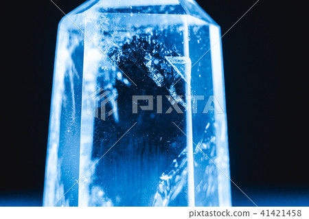 Crystal stone macro mineral surface 41421458