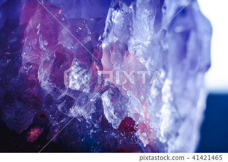 Crystal stone macro mineral surface 41421465