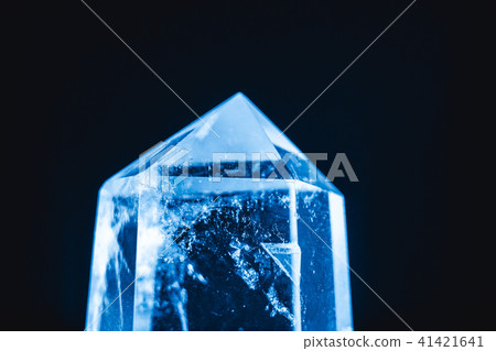 Crystal stone macro mineral surface 41421641