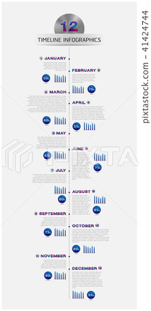 Vector business template for presentation 41424744