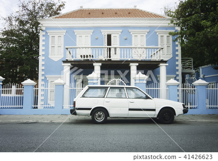 Colonial Architecture in Willemstad, Curacao 41426623