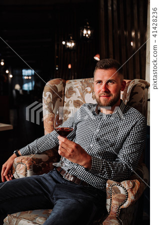 a man waiting for a date 41428236