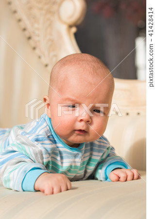 bright portrait of adorable baby boy bright portrait of adorable baby boy 41428414