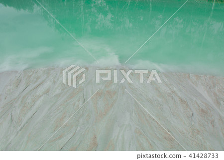 White sand and green water White sand and green water 41428733