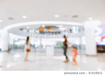 Abstract blurred in shopping mall Abstract blurred in shopping mall 41428931