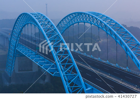 在新西開橋黎明[西市縣西海市]的早晨 41430727