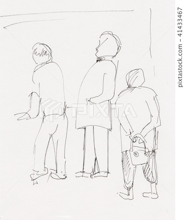 Instant sketch, people Instant sketch, people 41433467