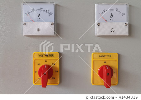 Volt and Amp meter switching button. 41434319