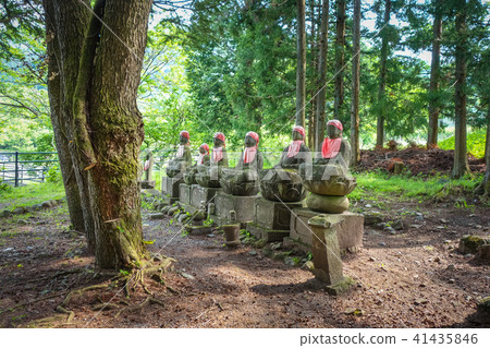 Narabi Jizo statues, Nikko, Japan Narabi Jizo statues, Nikko, Japan 41435846