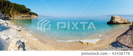 Summer morning Pulebardha beach (Albania). Summer morning Pulebardha beach (Albania). 41436778