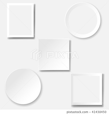 Frame Set Isolated White Background Frame Set Isolated White Background 41438450