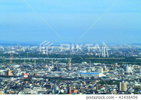 從岐阜市塔43愛知縣一宮方向查看 從岐阜市塔43愛知縣一宮方向查看 41438456