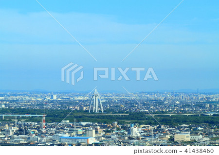 View from Gifu City Tower 43 Aichi prefecture Ichinomiya direction View from Gifu City Tower 43 Aichi prefecture Ichinomiya direction 41438460