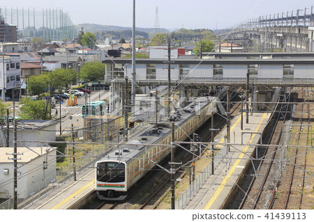 東北線205系列（前Keiyuki Line車輛）停在那須鹽原站 41439113