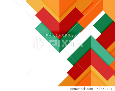 Multicolored abstract geometric shapes, geometry background for web banner Multicolored abstract geometric shapes, geometry background for web banner 41439485