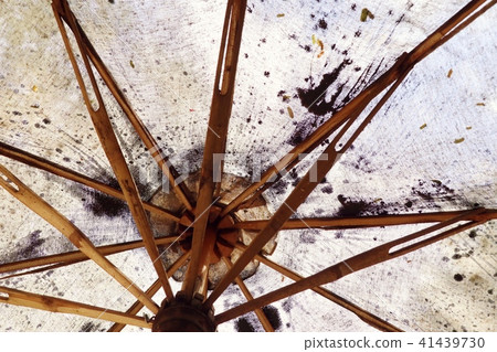 Art fabric paint umbrella 41439730