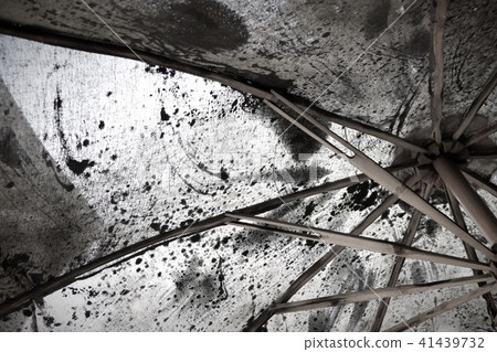 Art fabric paint umbrella 41439732