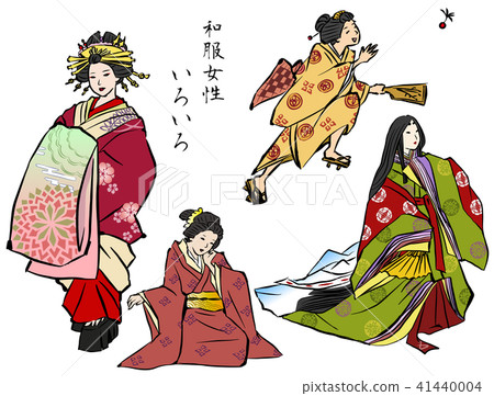 Kimono Women Various Set 2 Kimono Women Various Set 2 41440004