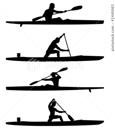 set rowers kayak and canoe set rowers kayak and canoe 41440065