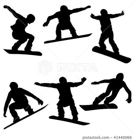 set athletes snowboarders 41440066
