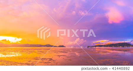 sweet sunrise at Chalong marina 41440892