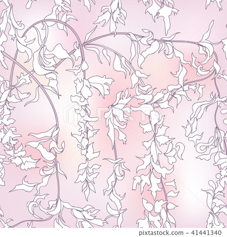 Floral tile pattern. Spring garden Flower texture Floral tile pattern. Spring garden Flower texture 41441340