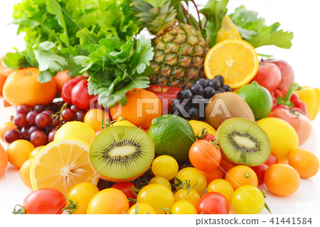 Fresh vegetables and fruits 41441584