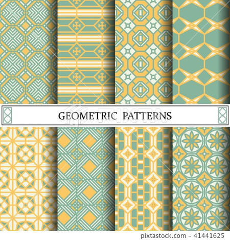 octagon geometric vector pattern for web page - Stock Illustration ...