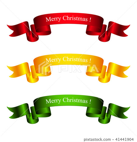 Colorful Bright Banners Merry Christmas Colorful Bright Banners Merry Christmas 41441904