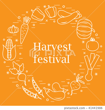 different autumn seasonal vegetables arranged in a different autumn seasonal vegetables arranged in a 41441986