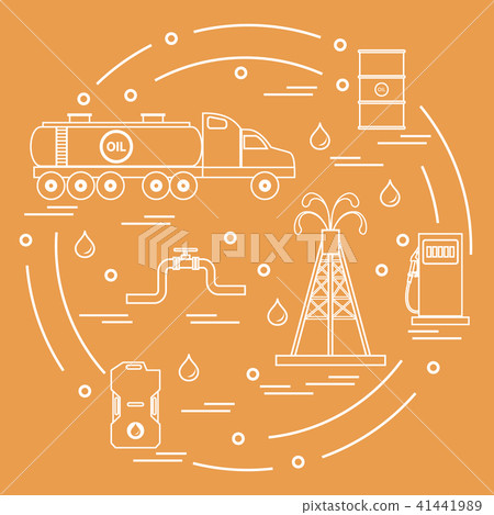 oil tanker, equipment for oil production, 41441989