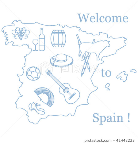 various symbols of Spain Travel and leisure. various symbols of Spain Travel and leisure. 41442222