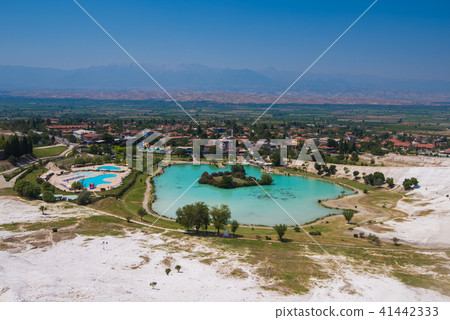 Famous Turkish Pammukale 41442333