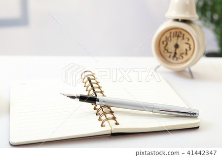 Fashionable notebook and pen Fashionable notebook and pen 41442347