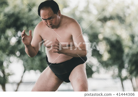 sumo, sumo wrestling, training 41444306