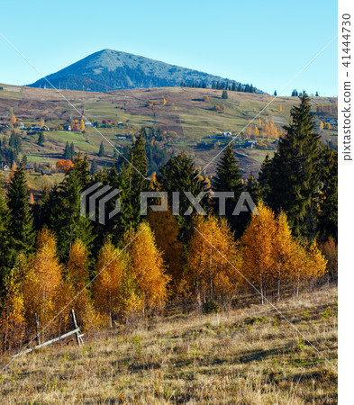 Autumn Carpathian village, Ukraine. 41444730