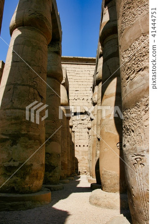 埃及盧克索神廟的偉大的支柱 埃及盧克索神廟的偉大的支柱 41444751