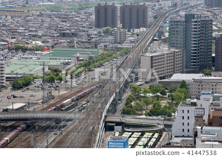 View from Koriyama station building (Fukushima prefecture · Koriyama city) 41447538