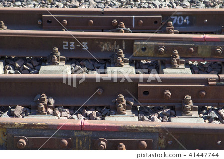 Industrial concept background. Railroad travel 41447744