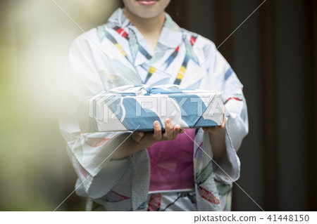 Summer image Yumekoto handed at hand Yukata Summer image Yumekoto handed at hand Yukata 41448150
