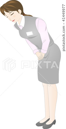 OL·商業女人鞠躬 OL·商業女人鞠躬 41449977