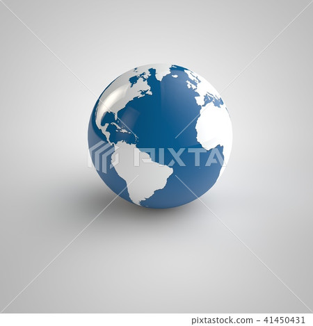 3D, global, globe, America 3D, global, globe, America 41450431