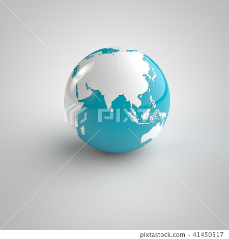 3D, global, globe, Asia 3D, global, globe, Asia 41450517