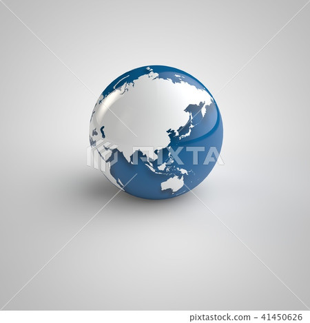 3D，全球，全球，亞洲 41450626