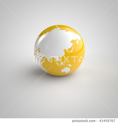 3D，全球，全球，亞洲 41450707