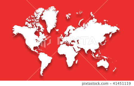 3D, global, world map 3D, global, world map 41451119