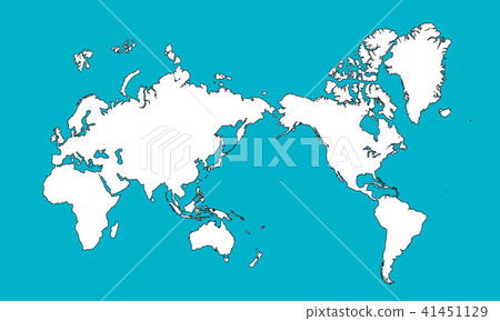 3D, global, world map 3D, global, world map 41451129
