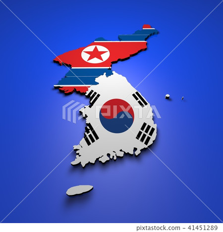 3D, Map, Korea, North 3D, Map, Korea, North 41451289