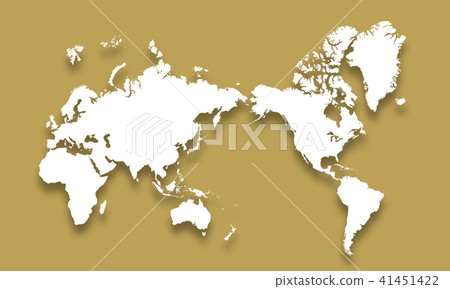 3D, global, world map 3D, global, world map 41451422
