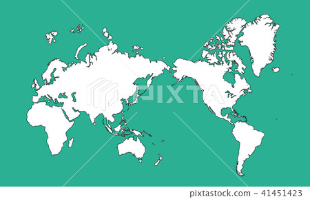 3D, global, world map 3D, global, world map 41451423